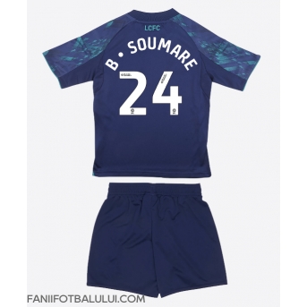 Leicester City Boubakary Soumare #24 Echipament de Fotbal Replică 2025-26 Copii Deplasare (+ Șorturi)